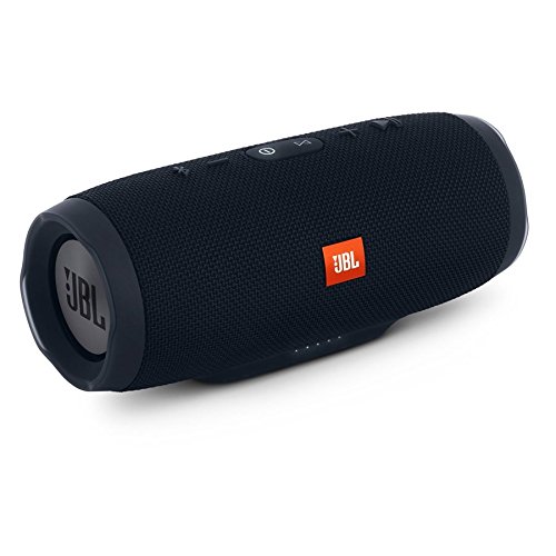 JBL Charge 3 JBLCHARGE3BLKAM Waterproof Portable Bluetooth Speaker