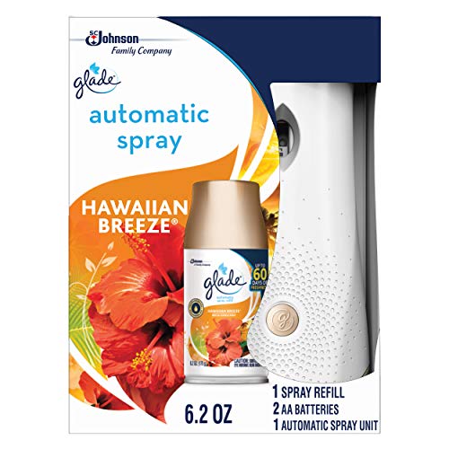 Glade Automatic Spray Holder and Hawaiian Breeze Refill 