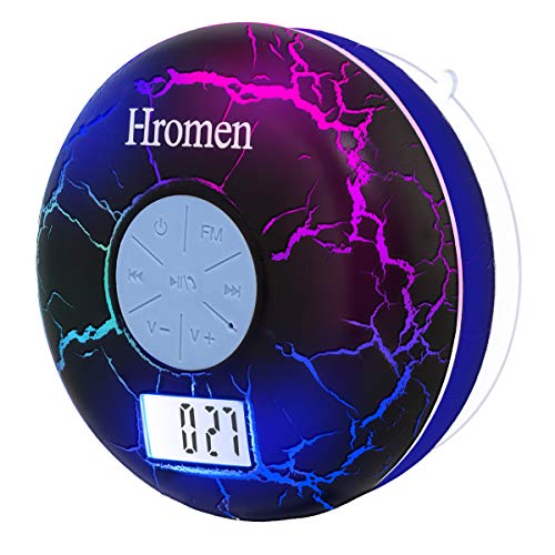 Hromen Bluetooth Shower Speaker IPX7 Waterproof  