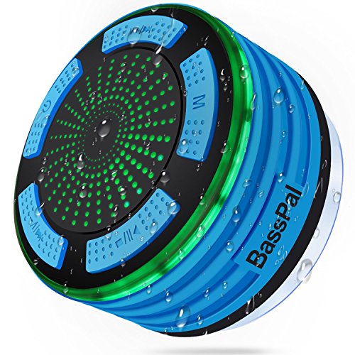 BassPal Shower Radios, IPX7 Waterproof  