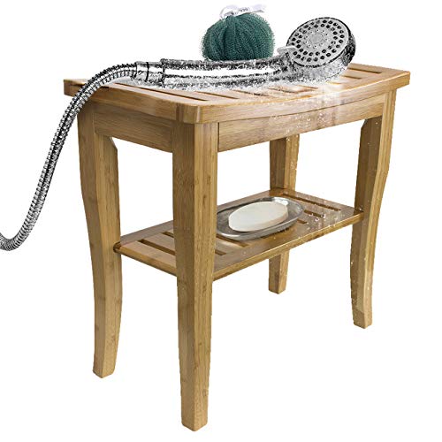 Sorbus Bamboo Shower Bench