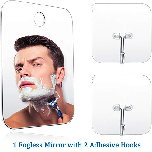 Blulu Shower Mirror Shave Makeup Fogless Mirror