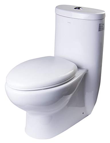 EAGO TB309 Tall Dual Flush Eco-Friendly Ceramic Toilet